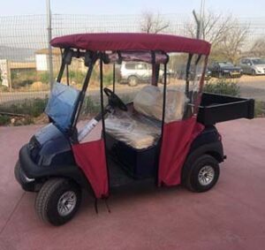 כיסוי לקלנועית ולרכב תפעולי