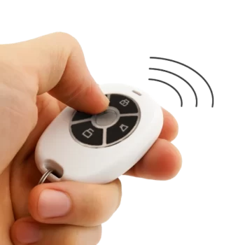 אזעקה עם שלט לקלנועית