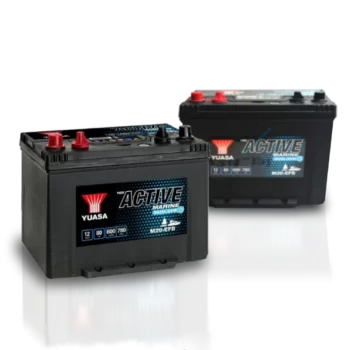 זוג מצברים לקלנועית 12V - 80A